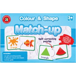 LEARNING CAN BE FUN COLOUR AND Shape Match Up